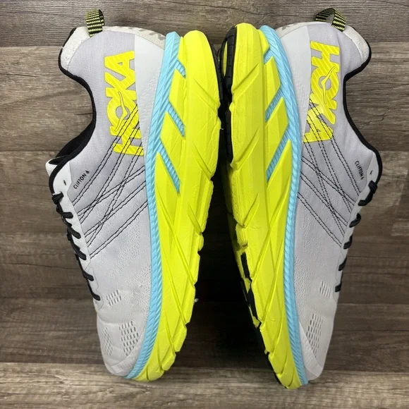 Hoka Clifton 6 Gray Mens US Size 14 EUR 49.3 1102872 LRNC Running Shoes - Picture 7 of 10